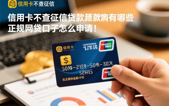 凭信用卡不查征信的贷款有哪些，正规网贷口子怎么申请