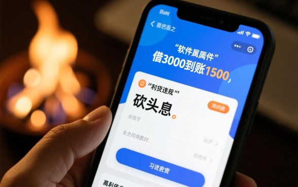 借3000到账1500的软件是真的吗，哪些靠谱？