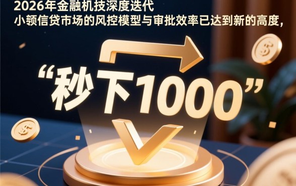 2026秒下1000元的口子怎么申请，急需1000元哪里能秒下
