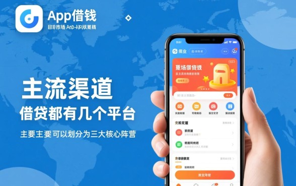 手机APP借钱都有几个平台的，正规贷款平台哪个靠谱？