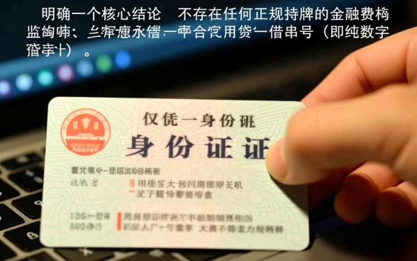 身份证号可以借钱的平台有哪些，凭身份证号能下款的软件有哪些