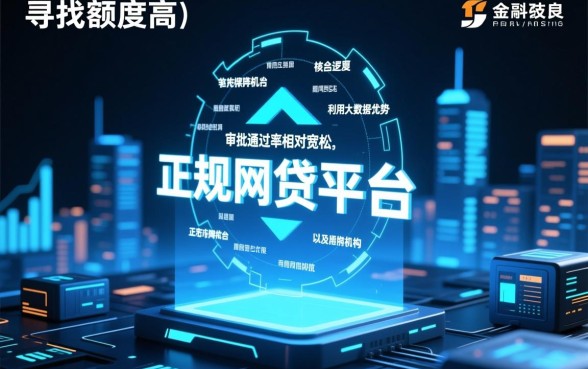 哪些正规网贷平台额度高易通过，2026怎么申请容易过？