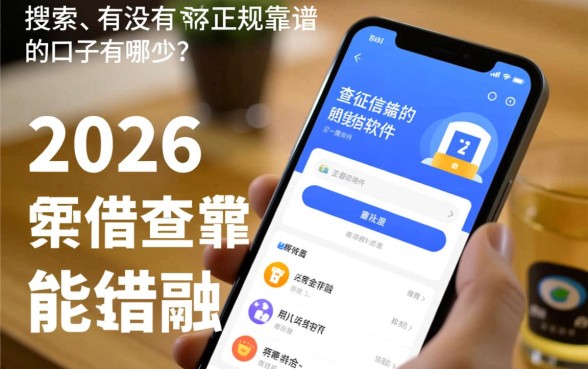有没有不查征信能借到钱的软件，2026正规靠谱的口子有哪些？