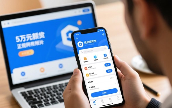 有没有能借5万正规网贷的软件，哪个口子容易下款？