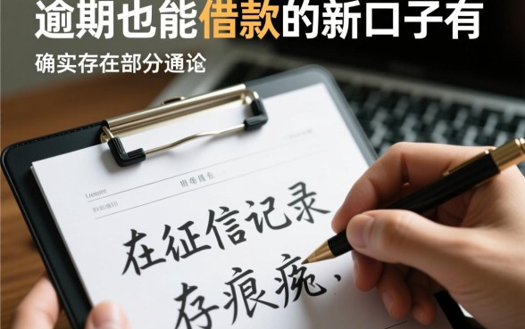 有逾期也能借款的新口子有哪些，2026年靠谱吗？