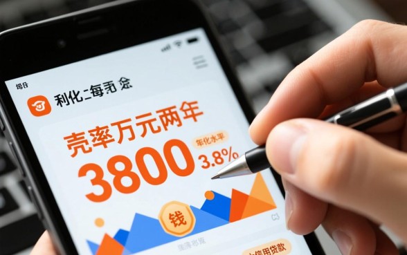 借钱5万两年收3800利息算高吗，受法律保护吗？