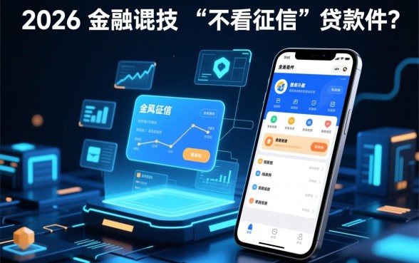 有什么可以不看征信的贷款软件，2026年哪个容易下款