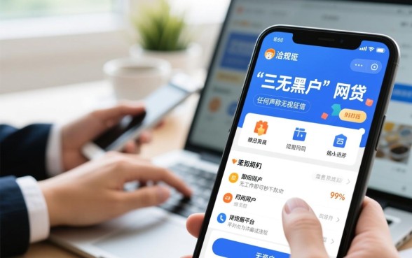 三无黑户可以下款的网贷有哪些，2026不看征信能下款吗