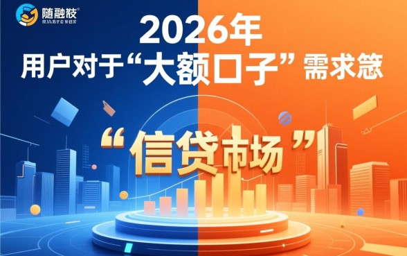 最近又容易下款的大额口子吗，2026容易下款的大额口子有哪些
