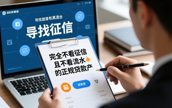 征信有逾期不看流水的贷款平台有哪些，哪里申请能下款？