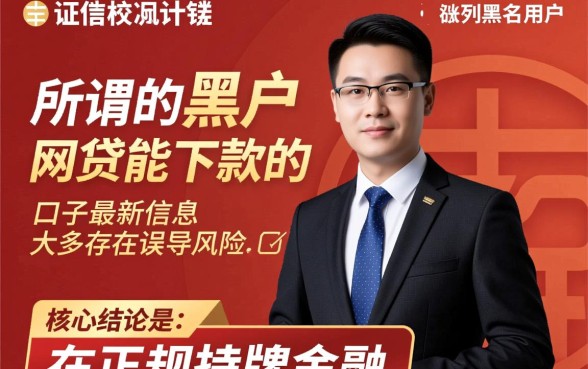 黑户黑户网贷能下款的口子最新