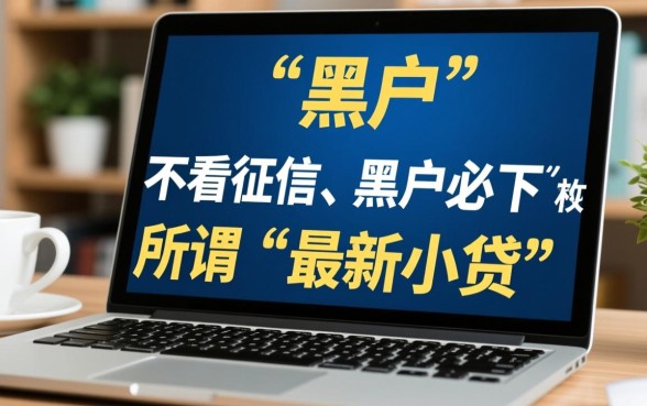 有什么最新的黑户小贷可以借款，2026黑户必下款的网贷口子有哪些