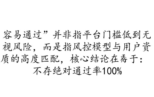 网贷app最容易通过的app是哪个，2026哪个平台不看征信