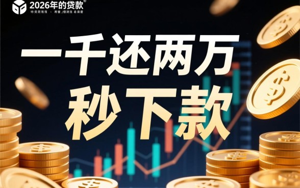 借一千还两千的贷款口子有哪些