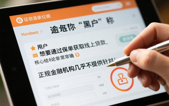 黑户针对保单的线上贷款有哪些，黑户保单贷款能下款吗