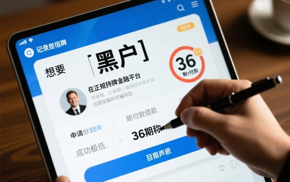 黑户哪个平台借款分36期还款