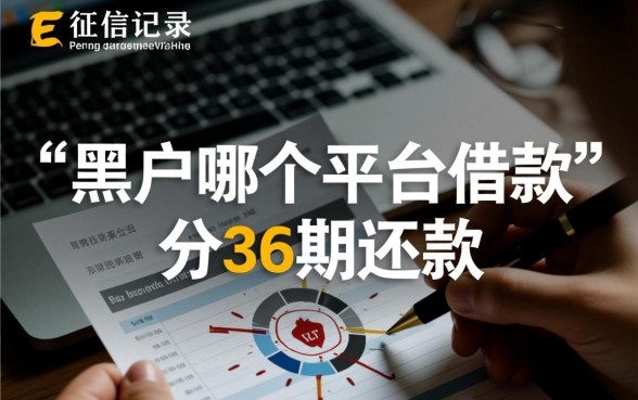 黑户哪个平台借款分36期还款，不看征信能下款吗？