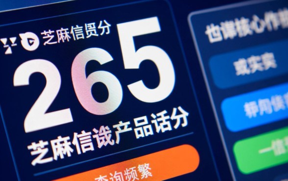 新口子只需要芝麻分即可贷款