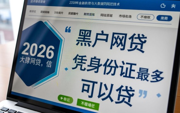 黑户网贷凭身份证最多可以贷款