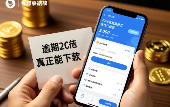 2026逾期真正能下款的软件有哪些，哪个容易过？