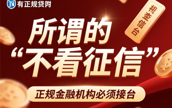 网上不看征信的贷款平台有哪些，真的靠谱吗