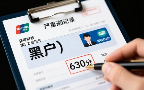 黑户信用分630能借哪种贷款，怎么申请容易下款？