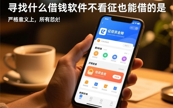 什么借钱软件不看征信，不看征信容易下款的有哪些？