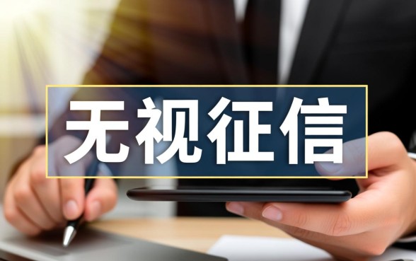 无视征信信用工作的贷款有哪些，真的能下款吗？