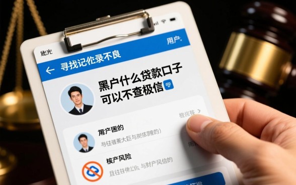 黑户什么贷款口子可以不查征信，黑户哪里能借到钱？