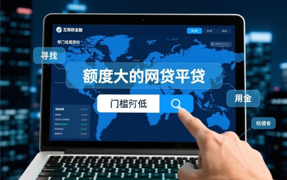 门槛低额度大的网贷平台有哪些，哪个平台借钱容易通过