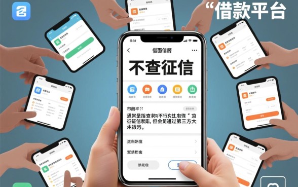哪款平台借款不查征信报告可靠，哪个平台借钱不看征信