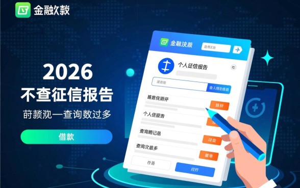 哪款平台借款不查征信报告可靠，2026正规平台有哪些