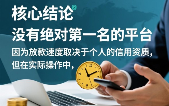 网上借钱哪个平台马上到账，急需资金哪里借最快？