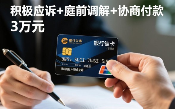 欠银行信用卡3万被起诉怎么办，会被判刑吗？