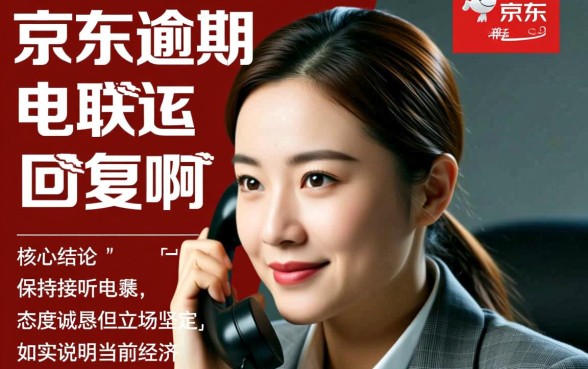 京东逾期打电联过来怎么回复，接了电话怎么说？