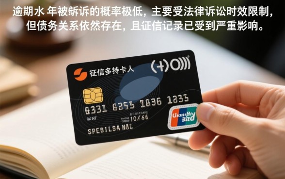 信用卡逾期7年会被起诉吗