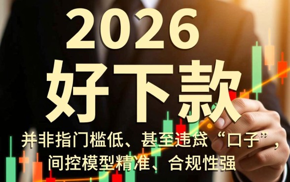 2026年好下款的网贷口子有哪些？哪个容易通过？