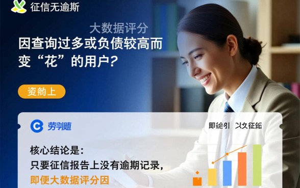 大数据花了没逾期能下款的口子有哪些，没逾期大数据花了怎么过？