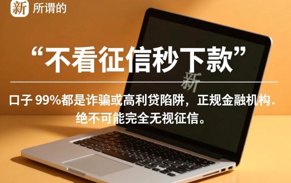急啊有没不看征信秒下款的口子，2026哪里有不查征信的网贷