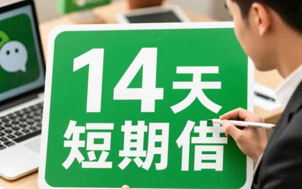 14天短期借款1000元微信怎么借？小额贷款哪里能秒到账？