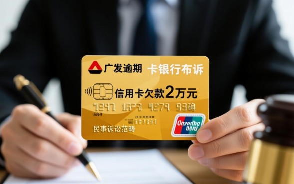 广发信用卡欠款2万起诉后怎么办，被起诉后如何协商还款