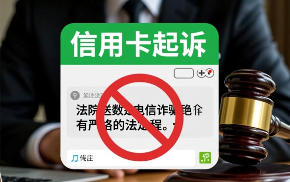 手机短信收到信用卡起诉书是真的吗，收到信用卡起诉短信怎么办？