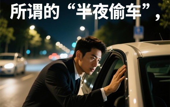 车贷公司都是半夜偷车吗为什么，车贷公司偷车合法吗？