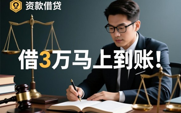 借3万马上到账私人放款合法吗，安全可靠吗