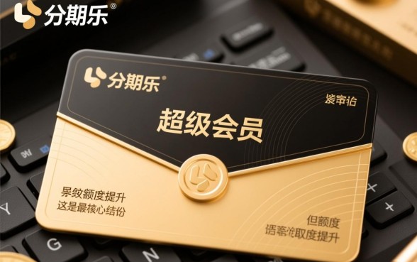分期乐开通超级会员后会提额吗，分期乐怎么快速提额