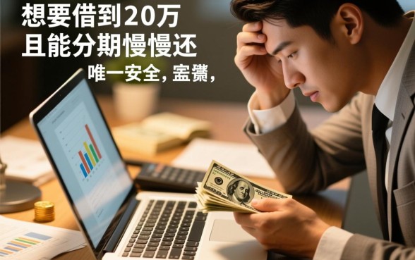 哪里可以借20万慢慢还网贷的，有哪些平台能借20万上岸