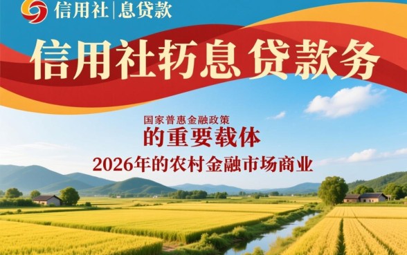 农村信用社贴息贷款是什么意思，申请条件有哪些？
