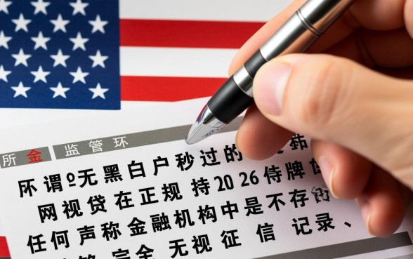 无视黑白户秒过的网贷2026是真的吗，无视黑白户网贷口子