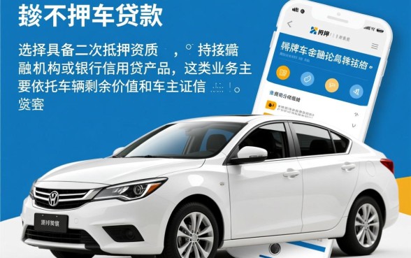 按揭车贷款不押车哪里可以贷款，按揭车二次抵押怎么申请？