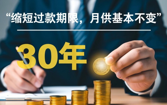 房贷30年改20年违约金多少，缩短年限怎么算？